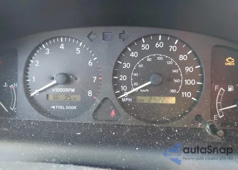 2001 Toyota Corolla Le z USA, uszkodzony, nr VIN 2T1BR12E61C443354